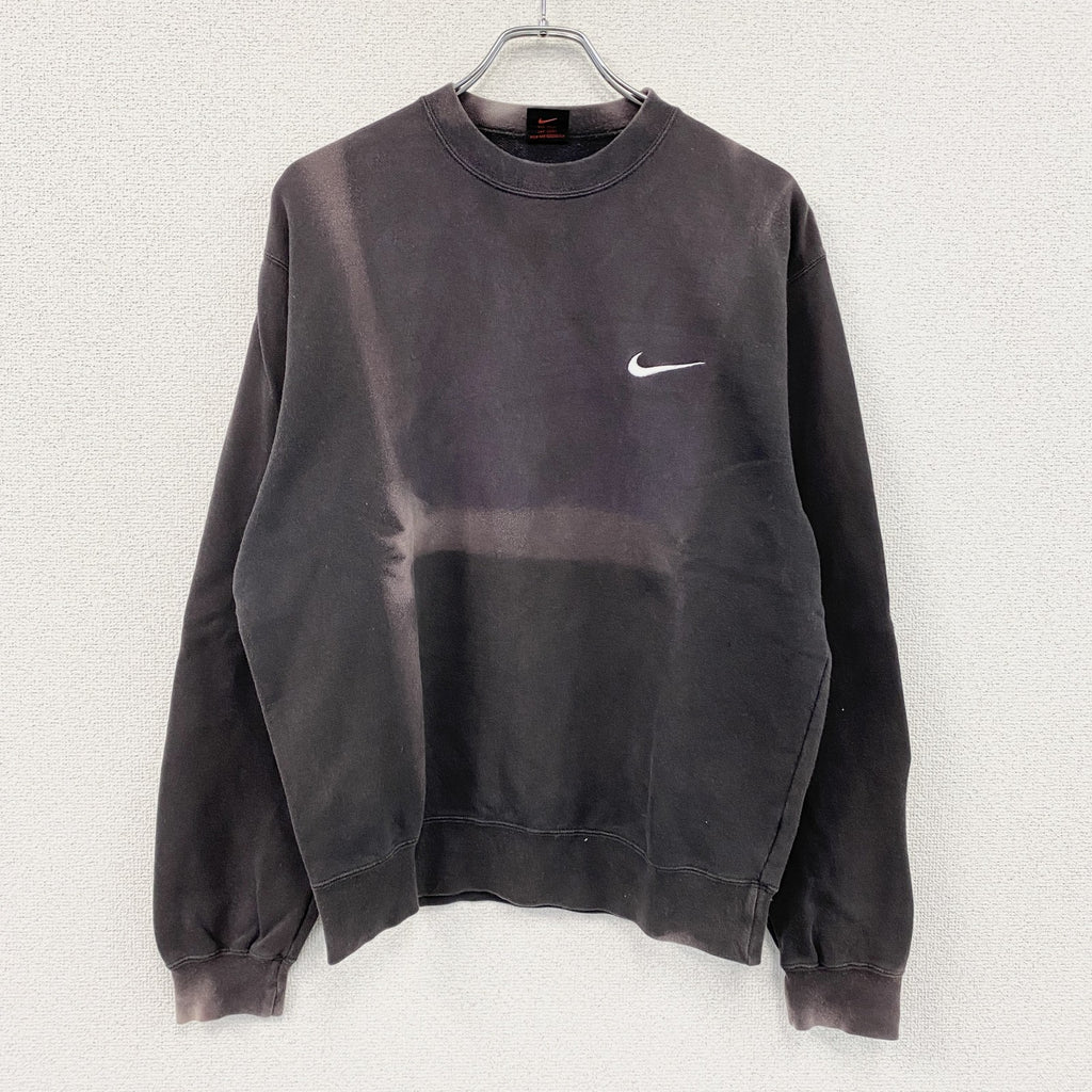 NIKE　ナイキ　スウェット/トレーナー　スウッシュ　黒　ブラック　Lサイズ