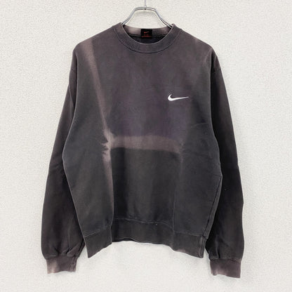 NIKE　ナイキ　スウェット/トレーナー　スウッシュ　黒　ブラック　Lサイズ