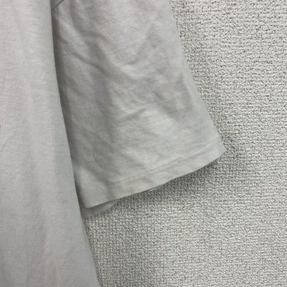 ～90s　Sergio Tacchini　セルジオ・タッキーニ　半袖プリントTシャツ　シングルステッチ　ホワイト