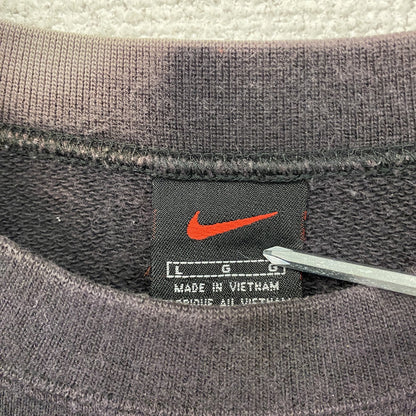 NIKE　ナイキ　スウェット/トレーナー　スウッシュ　黒　ブラック　Lサイズ