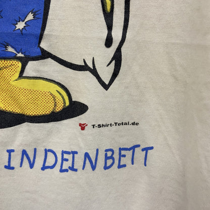 90s～　EUROPE TREND SPORTS　半袖Tシャツ　ユーロヴィンテージ　白　ホワイト