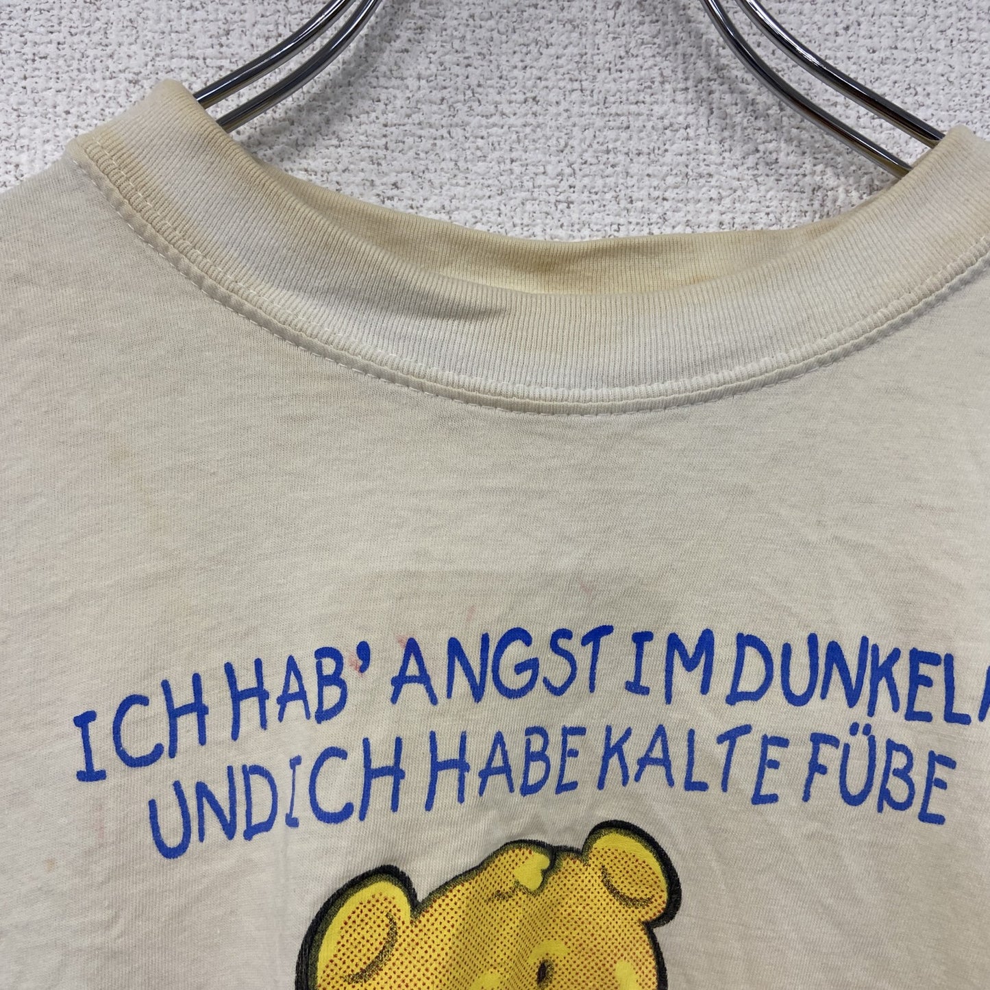 90s～　EUROPE TREND SPORTS　半袖Tシャツ　ユーロヴィンテージ　白　ホワイト