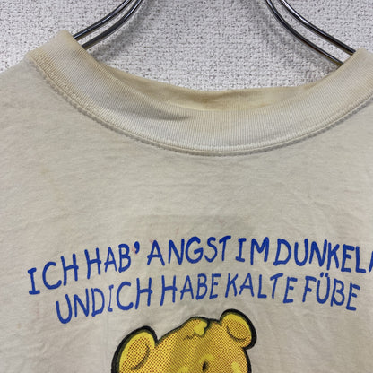 90s～　EUROPE TREND SPORTS　半袖Tシャツ　ユーロヴィンテージ　白　ホワイト