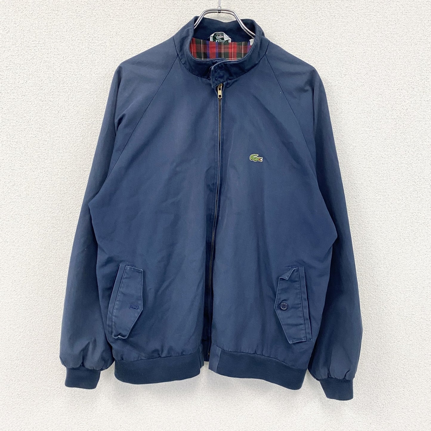 IZOD　アイゾッド　LACOSTE　ラコステ　スイングトップ/ハリントンジャケット　紺　ネイビー　Lサイズ