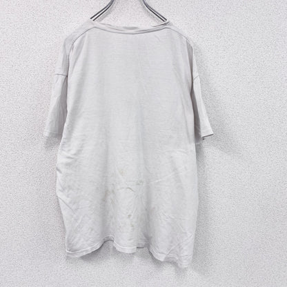 ～90s　Sergio Tacchini　セルジオ・タッキーニ　半袖プリントTシャツ　シングルステッチ　ホワイト