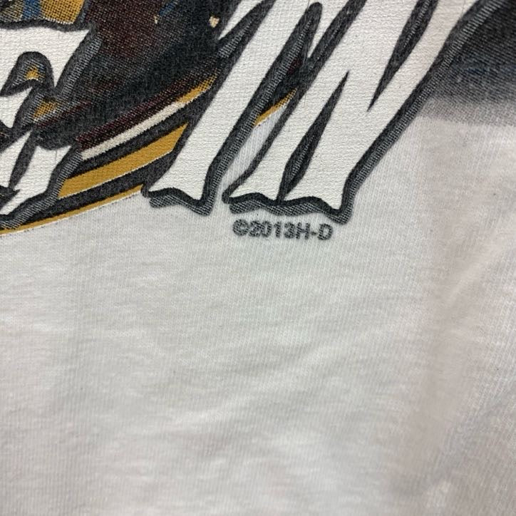 HARLEY DAVIDSON　ハーレーダビッドソン　半袖プリントTシャツ　白　ホワイト　XLサイズ