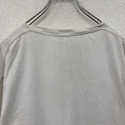 ～90s　Sergio Tacchini　セルジオ・タッキーニ　半袖プリントTシャツ　シングルステッチ　ホワイト