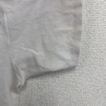 ～90s　Sergio Tacchini　セルジオ・タッキーニ　半袖プリントTシャツ　シングルステッチ　ホワイト