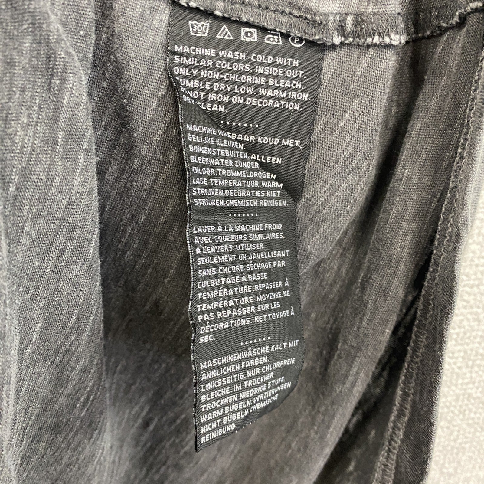 HARLEY DAVIDSON　ハーレーダビッドソン　半袖プリントTシャツ　灰色　グレー