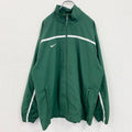 90s　NIKE　ナイキ　トラックジャケット/ジャージ　ヴィンテージ　緑　グリーン　Lサイズ