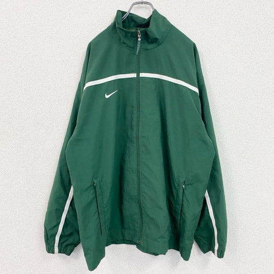 90s　NIKE　ナイキ　トラックジャケット/ジャージ　ヴィンテージ　緑　グリーン　Lサイズ