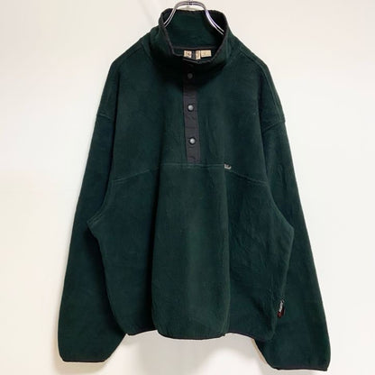 古着 used　90s　USA製　Woolrich ウールリッチ　長袖スナップボタンフリースジャケット　ヴィンテージ　XLサイズ