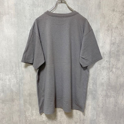 古着 used　Disney　ディズニー　Mickey Mouse　ミッキー　半袖オフィシャルプリントTシャツ　グレー　Lサイズ