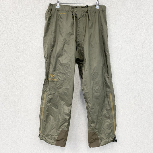 ARC’TERYX　アークテリクス　GORE-TEX　THETA LT　ナイロンパンツ　カーキ　Mサイズ
