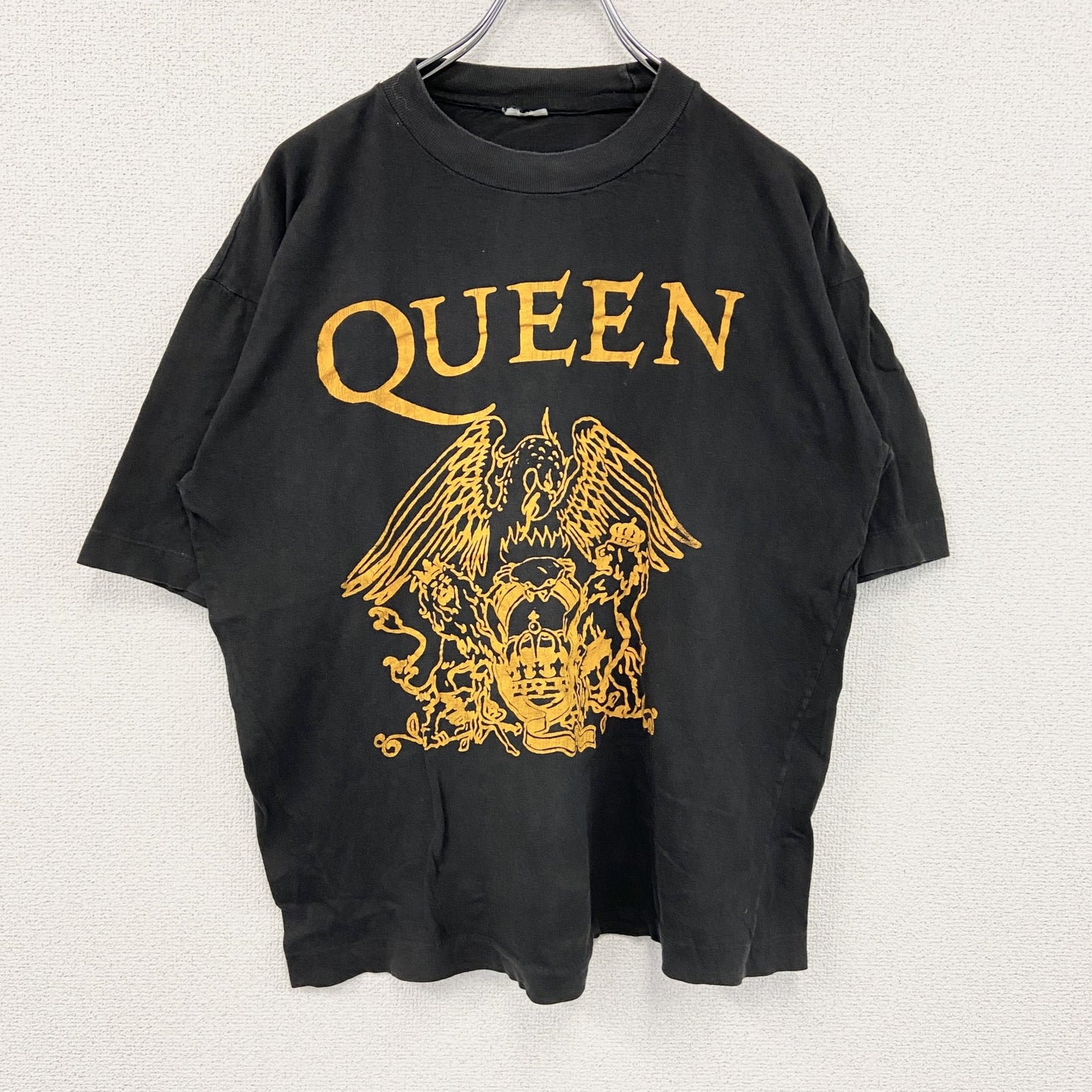 ～90s　QUEEN　クイーン　半袖バンドTシャツ　ヴィンテージ　シングルステッチ　黒　ブラック