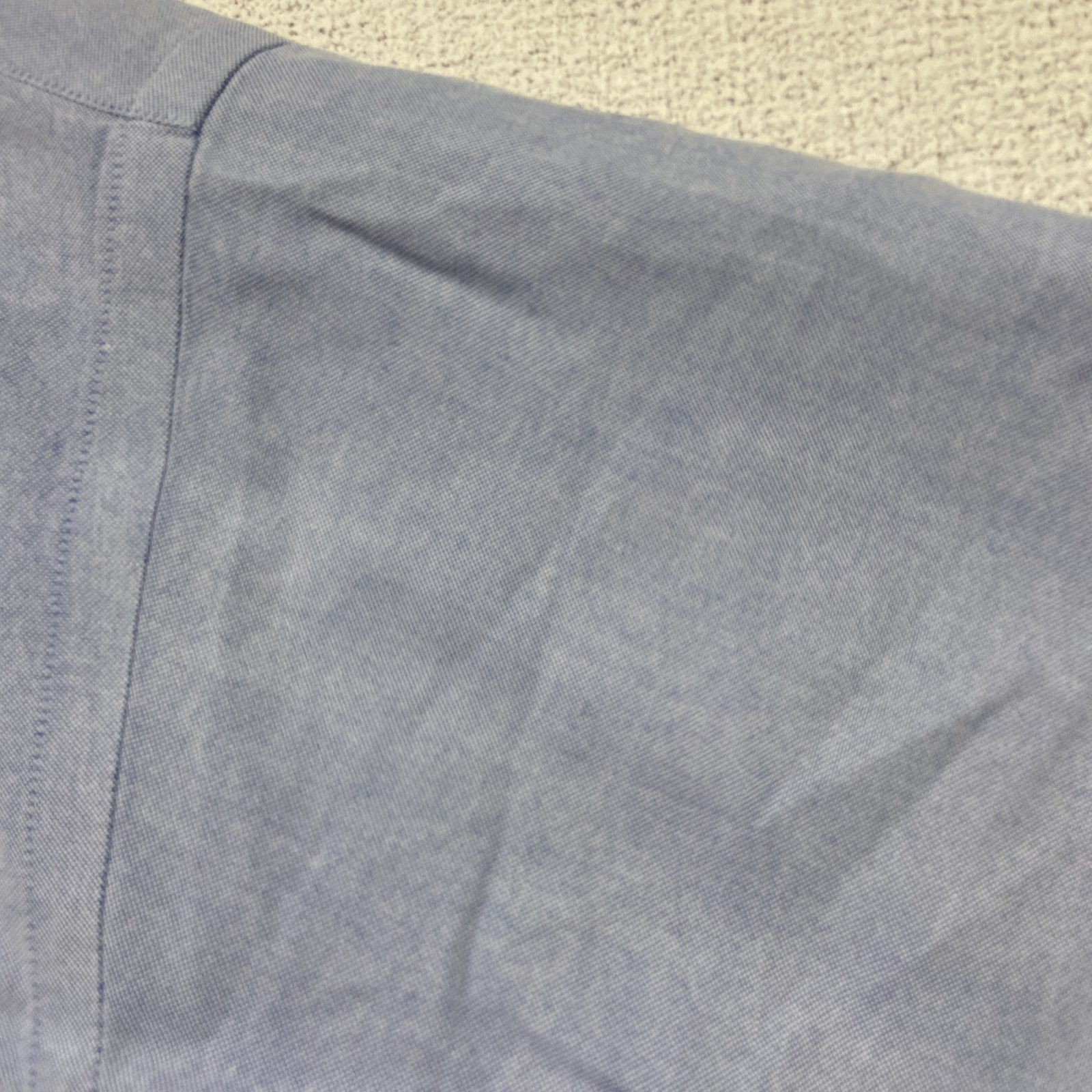 NAUTICA　ノーティカ　半袖ボタンダウンシャツ　水色　ライトブルー　Lサイズ