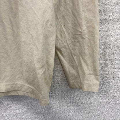 90s　BON JOVI　ボンジョビ　長袖プリントTシャツ/ロンT　ツアーT　バンドT　ホワイト　XLサイズ