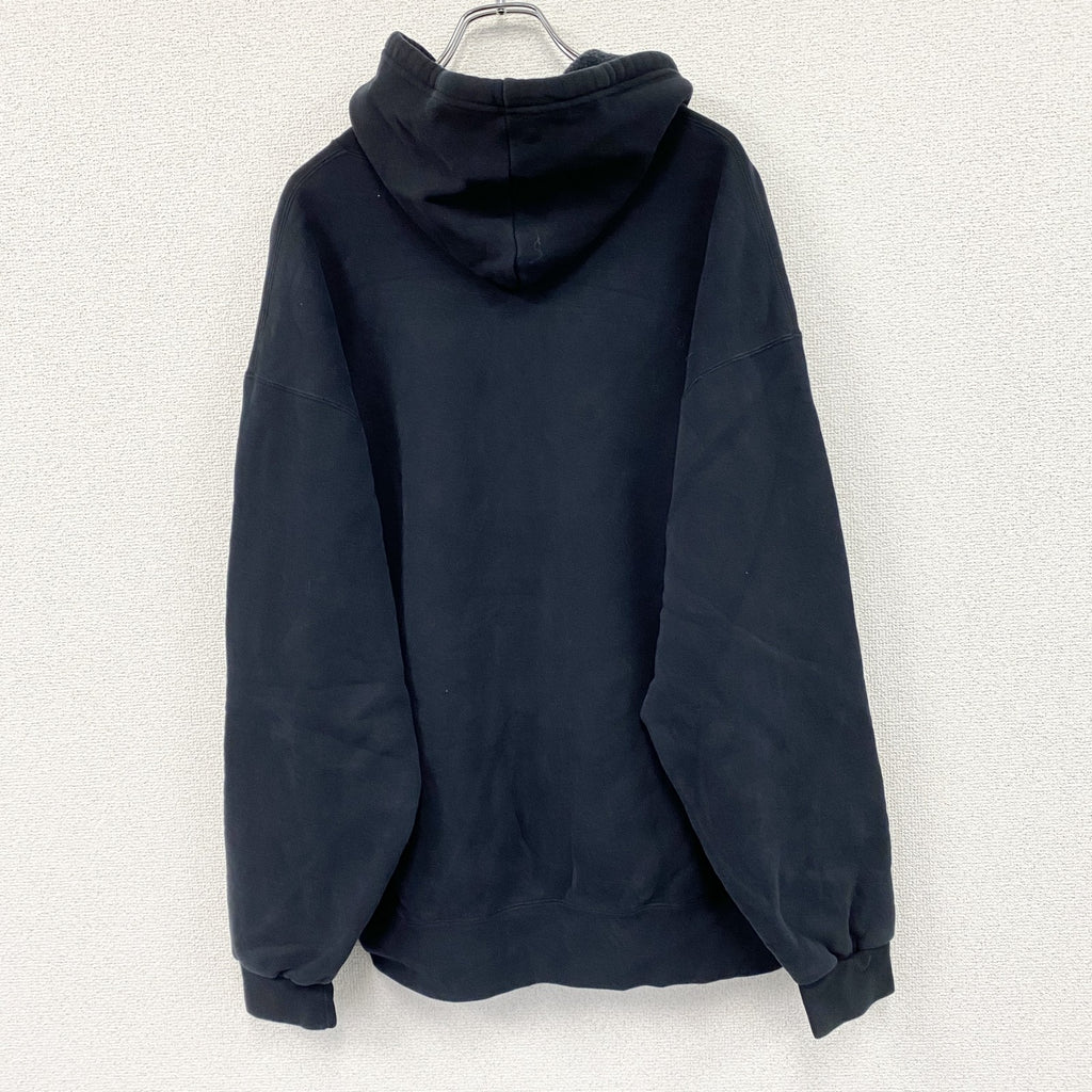 RUSSELL ATHLETIC　ラッセル　スウェットパーカー/フーディー　裏起毛　黒　ブラック　XLサイズ