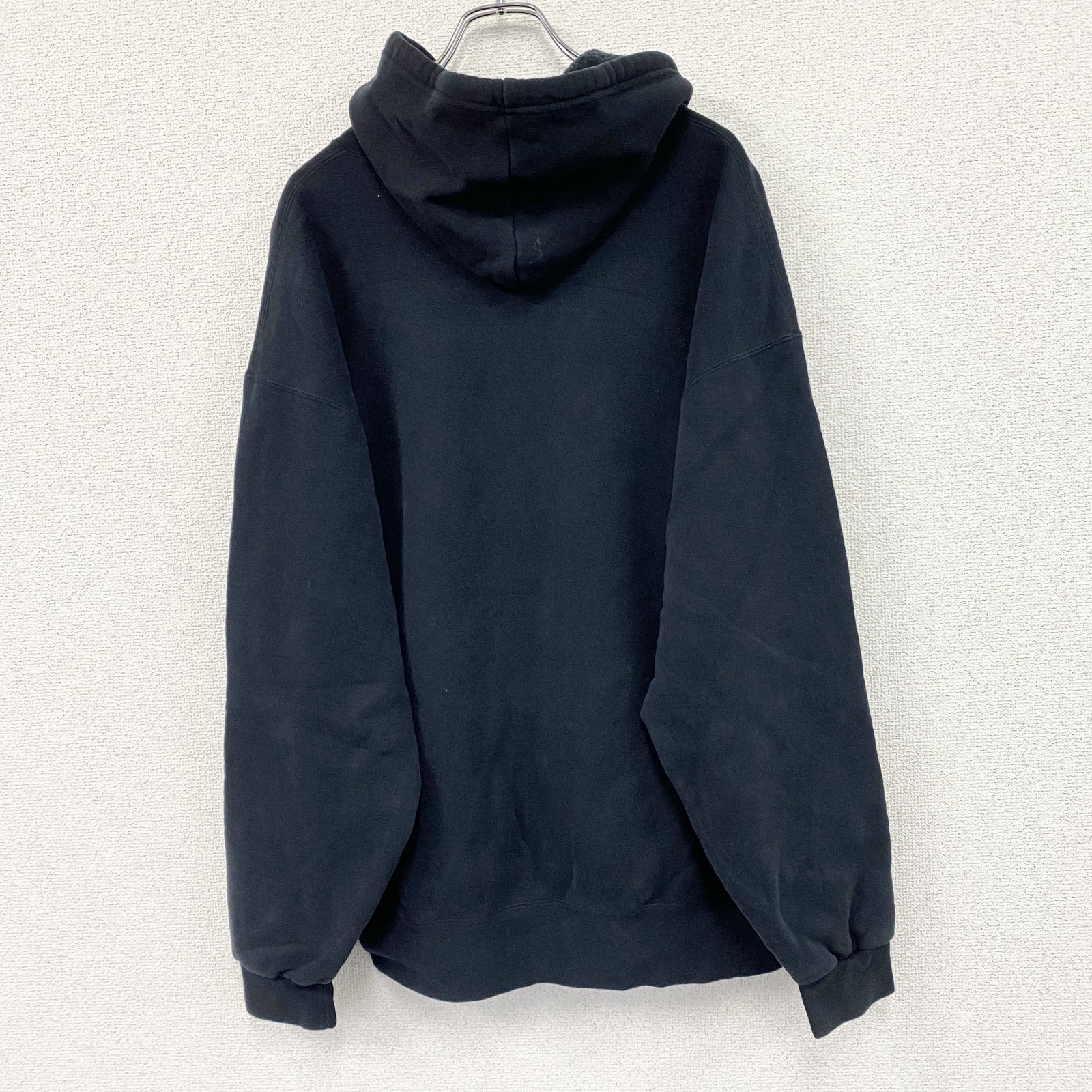 RUSSELL ATHLETIC　ラッセル　スウェットパーカー/フーディー　裏起毛　黒　ブラック　XLサイズ