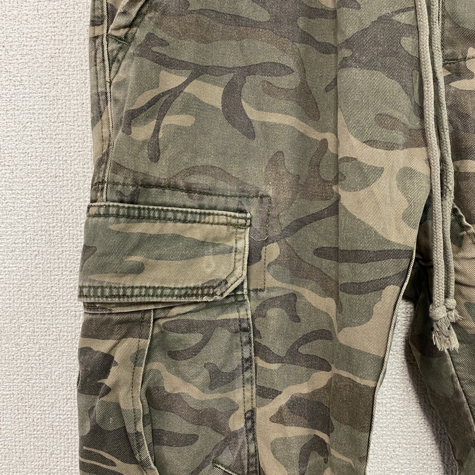 RALPH LAUREN DENIM&SIPPLY　ラルフローレン　カーゴパンツ　迷彩　カモフラ　カーキ　Lサイズ