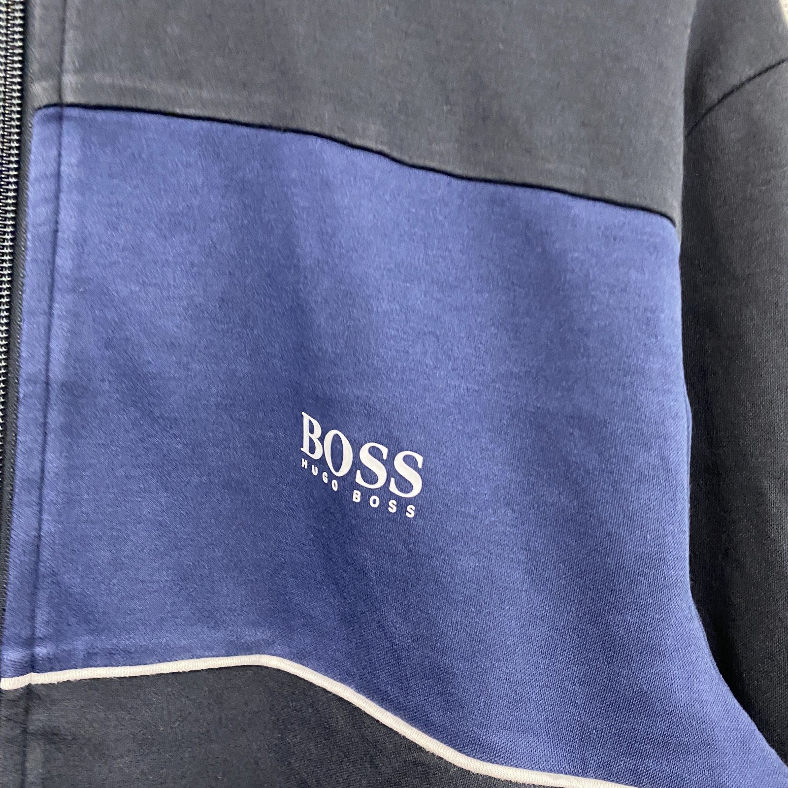 HUGO BOSS　ヒューゴ ボス　トラックジャケット/ジャージ　紺　ネイビー　Lサイズ