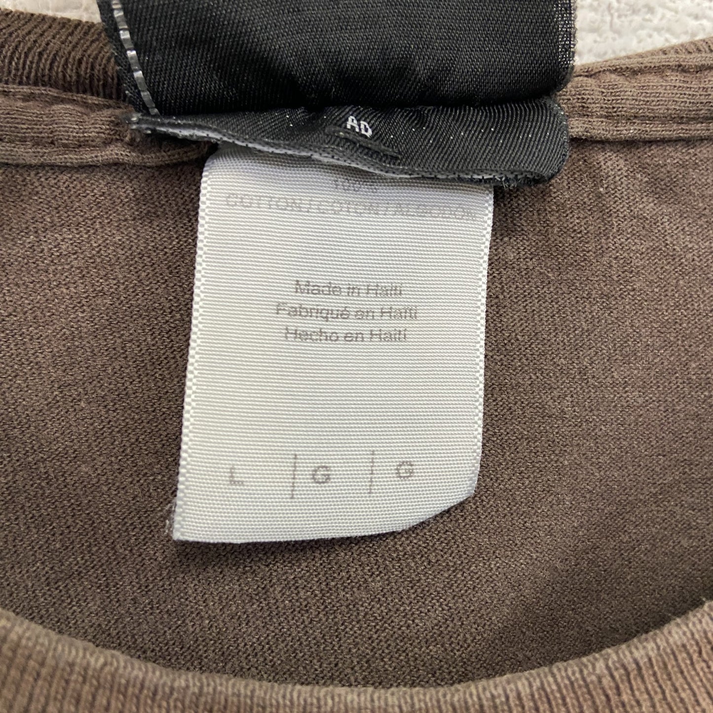 HARLEY DAVIDSON　ハーレーダビッドソン　半袖Tシャツ　茶色　ブラウン　Lサイズ