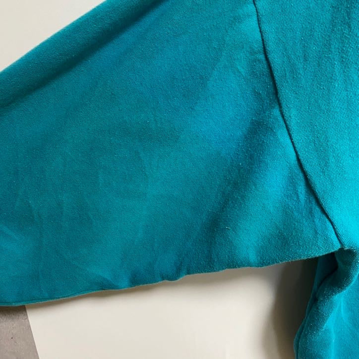 ～90s　BEVERLYHILLS POLO CLUB　刺繍スウェット/トレーナー　ヴィンテージ　青　XLサイズ