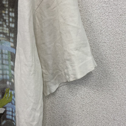 FRUIT OF THE LOOM　カーミット　半袖プリントTシャツ　シングルステッチ　白　ホワイト　Mサイズ