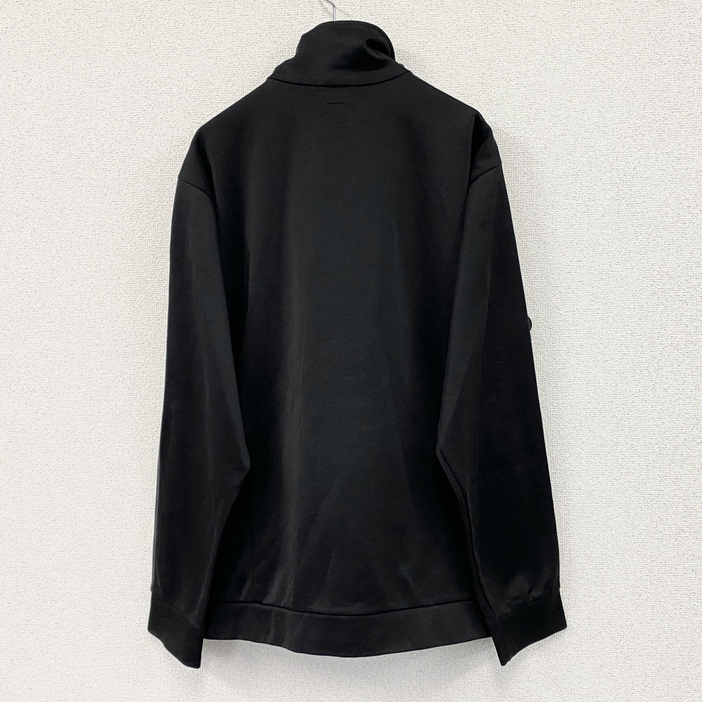 00s　adidas　アディダス　トラックジャケット/ジャージ　ヴィンテージ　黒　ブラック　2XLサイズ