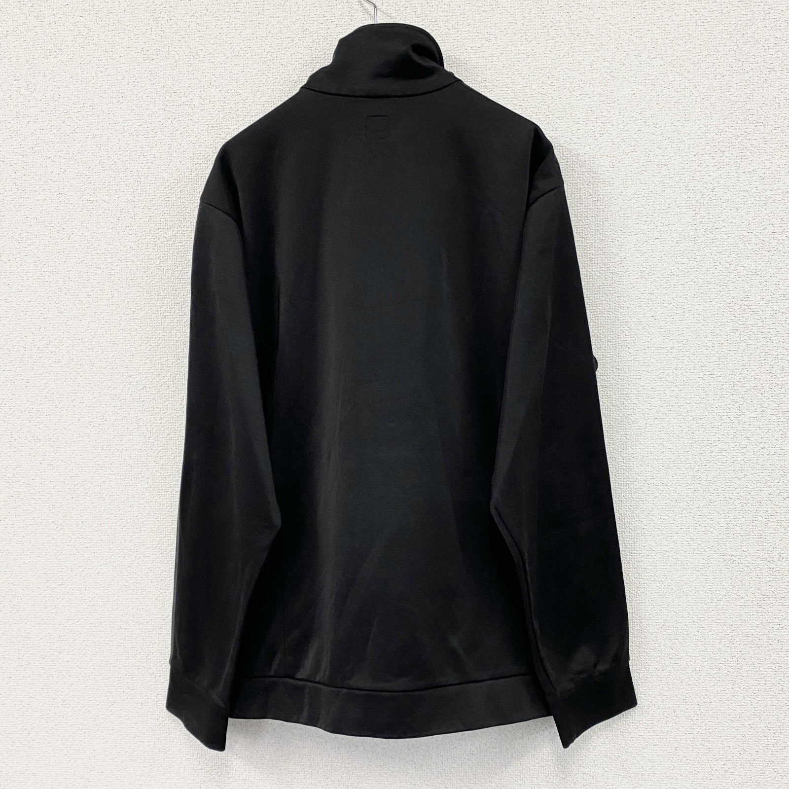 00s　adidas　アディダス　トラックジャケット/ジャージ　ヴィンテージ　黒　ブラック　2XLサイズ