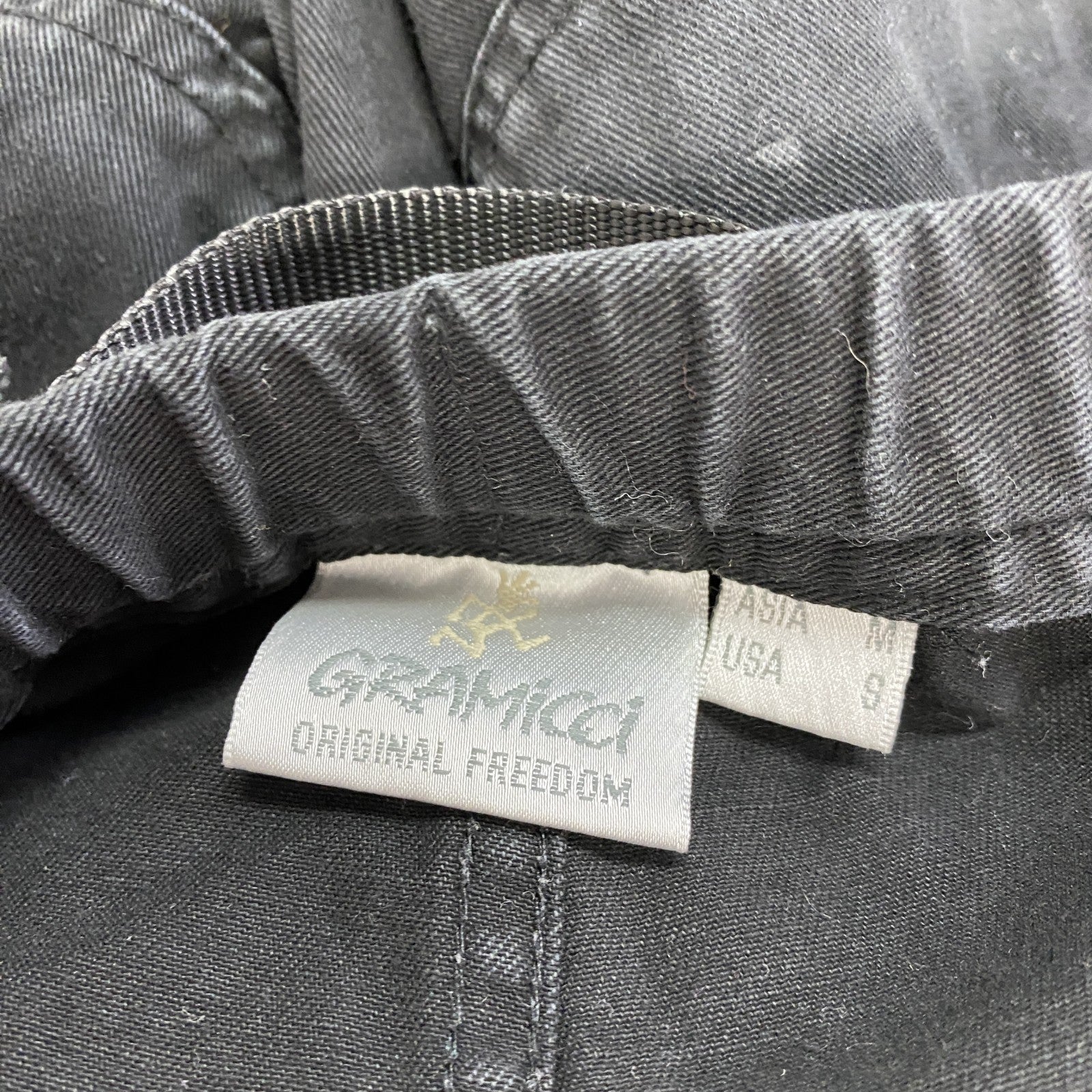 GRAMICCI　グラミチ　テーパードパンツ　黒　ブラック　Mサイズ