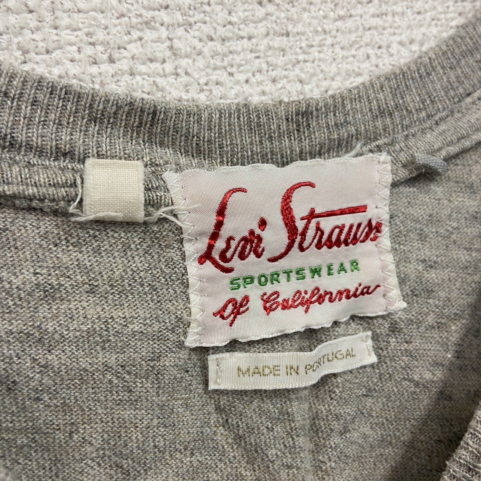 Levi's vintage clothing　半袖Tシャツ　シングルステッチ　霜降りグレー　Sサイズ