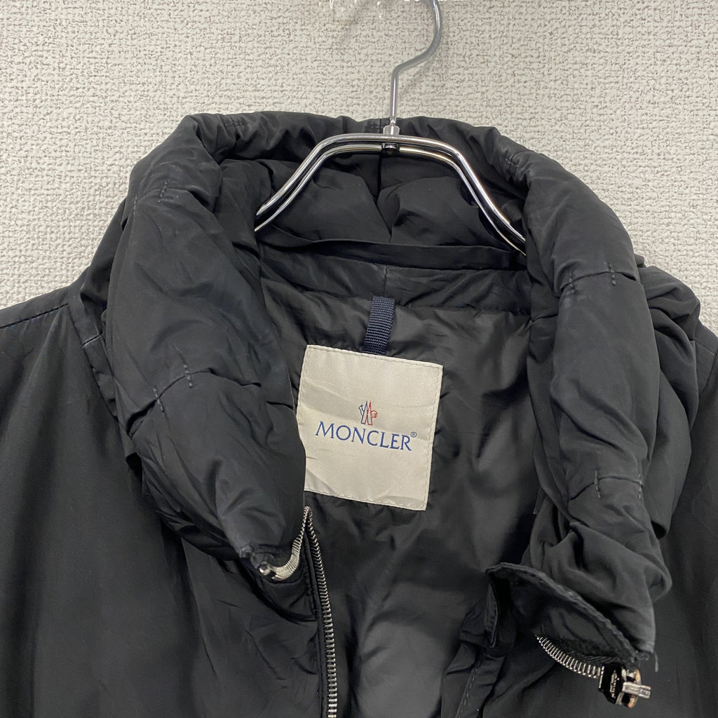 MONCLER　モンクレール　ダウンジャケット　ダウン90%　黒　ブラック　00サイズ