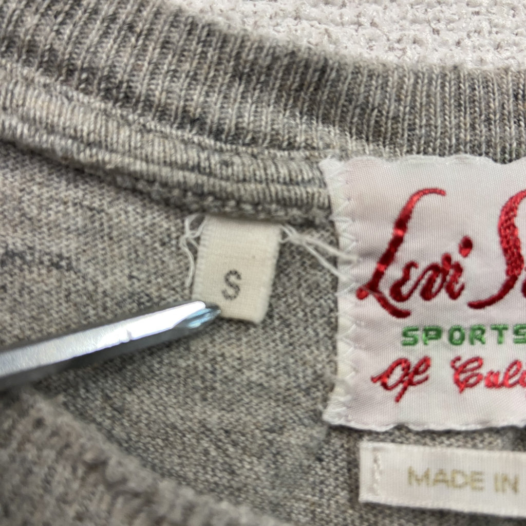 Levi's vintage clothing　半袖Tシャツ　シングルステッチ　霜降りグレー　Sサイズ