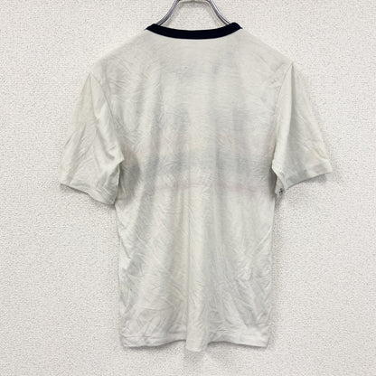 ～90s　Siam　THAILAND　半袖リンガーTシャツ　シングルステッチ　スーベニア　ヴィンテージ　白　ホワイト　Lサイズ