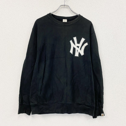 A BATHING APE　アベイシングエイプ　NEIGHBORHOOD　ネイバーフッド　スウェット/トレーナー　黒　ブラック　Mサイズ