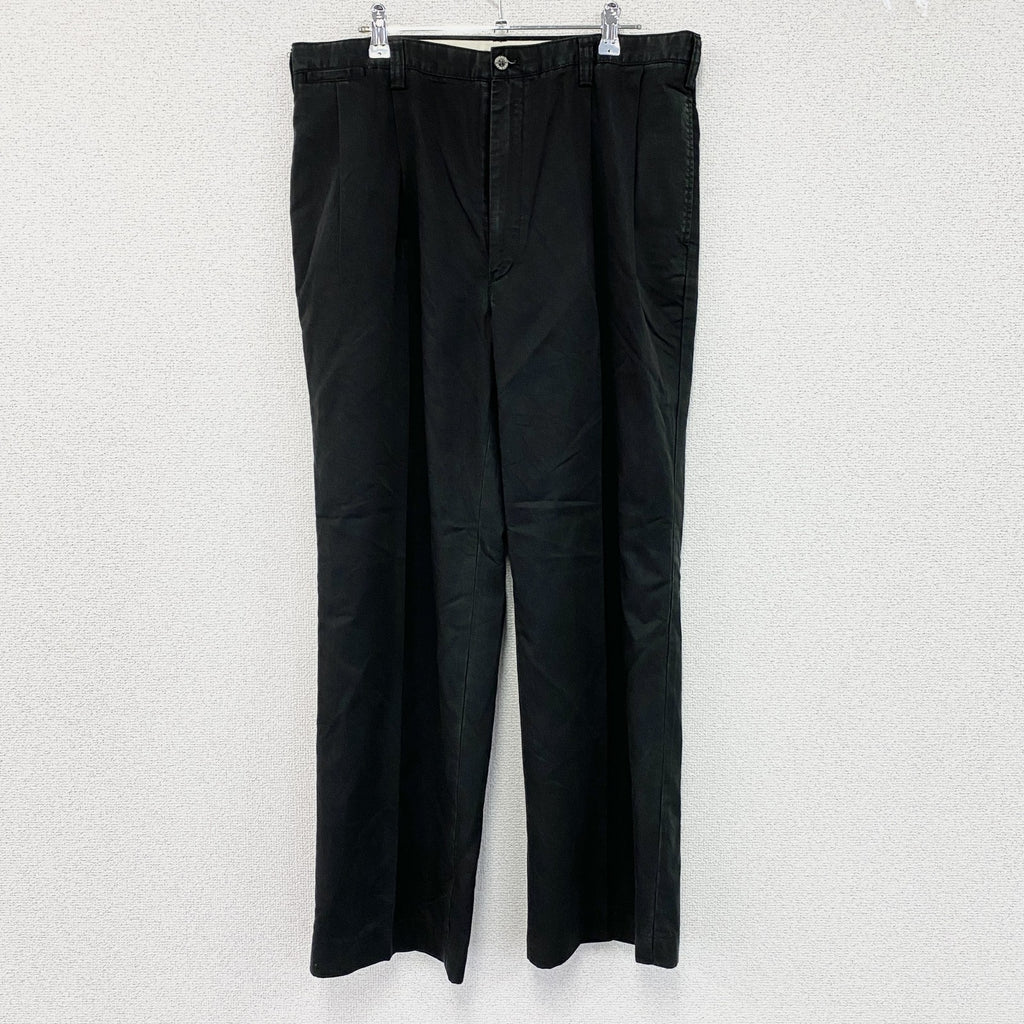 DUCK HEAD　ダックヘッド　チノパンツ　ジップフライ　黒　ブラック