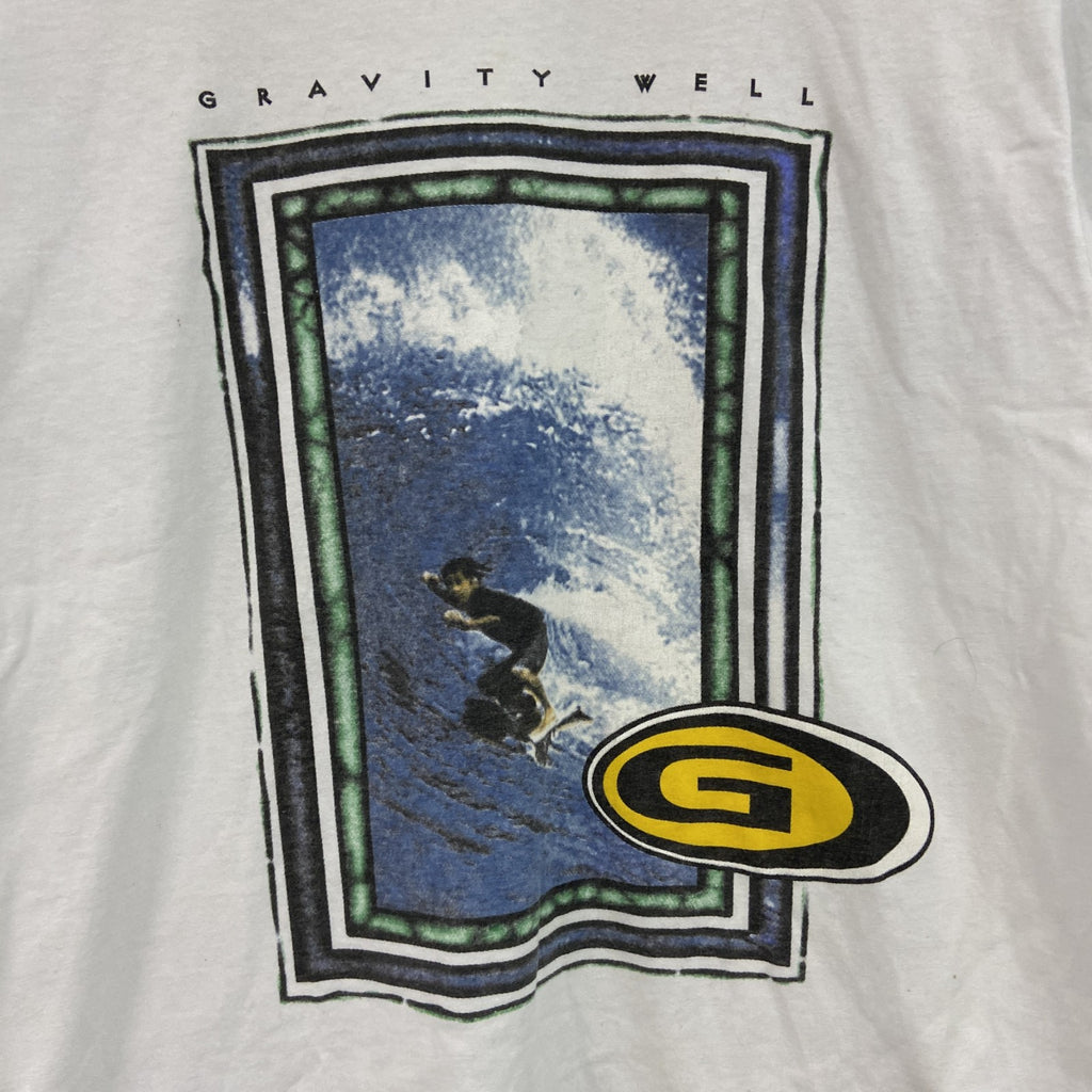 FRUIT OF THE LOOM　フルーツオブザルーム　半袖プリントTシャツ　白　ホワイト　Mサイズ　