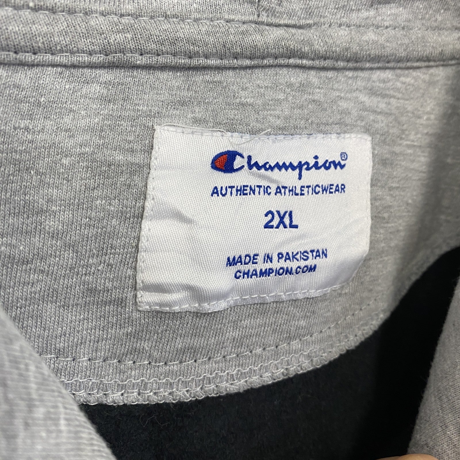 champion　チャンピオン　スウェットパーカー/フーディー　黒　ブラック　2XLサイズ