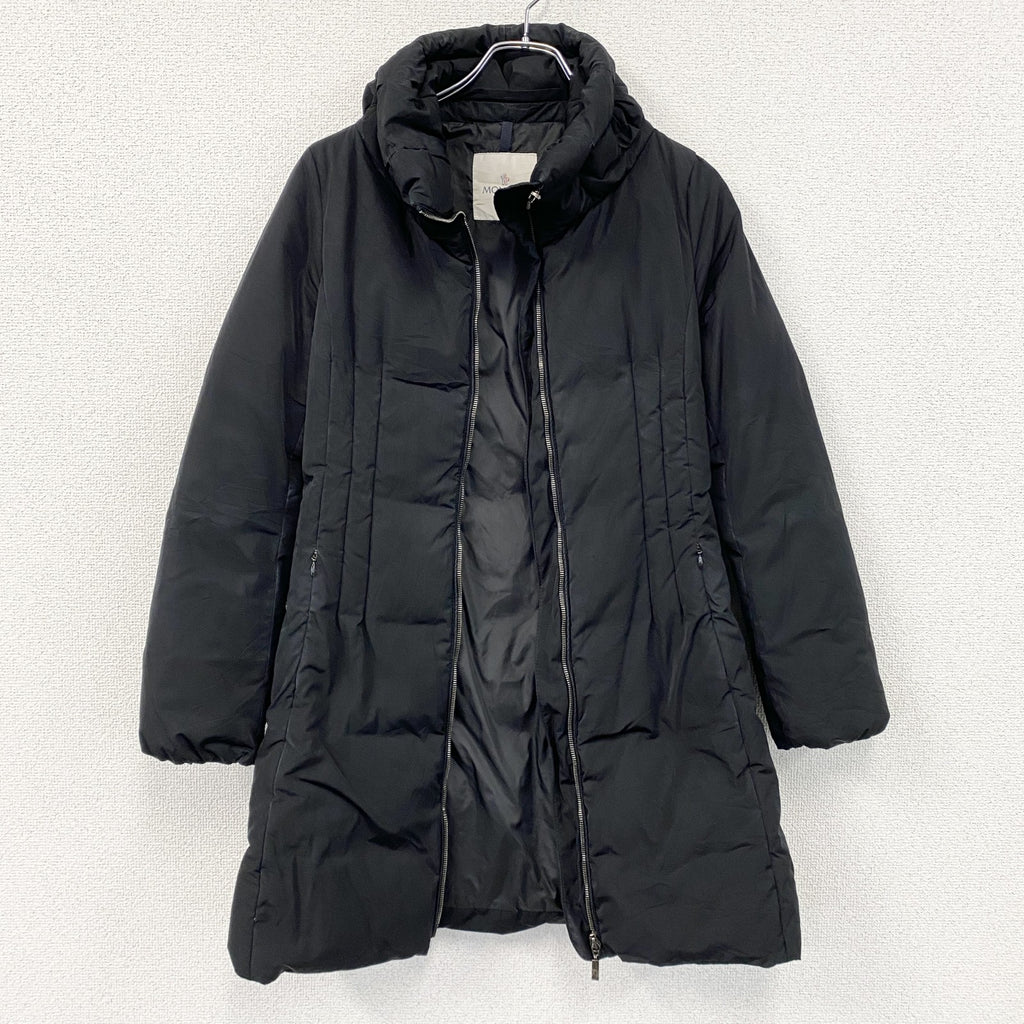 MONCLER　モンクレール　ダウンジャケット　ダウン90%　黒　ブラック　00サイズ