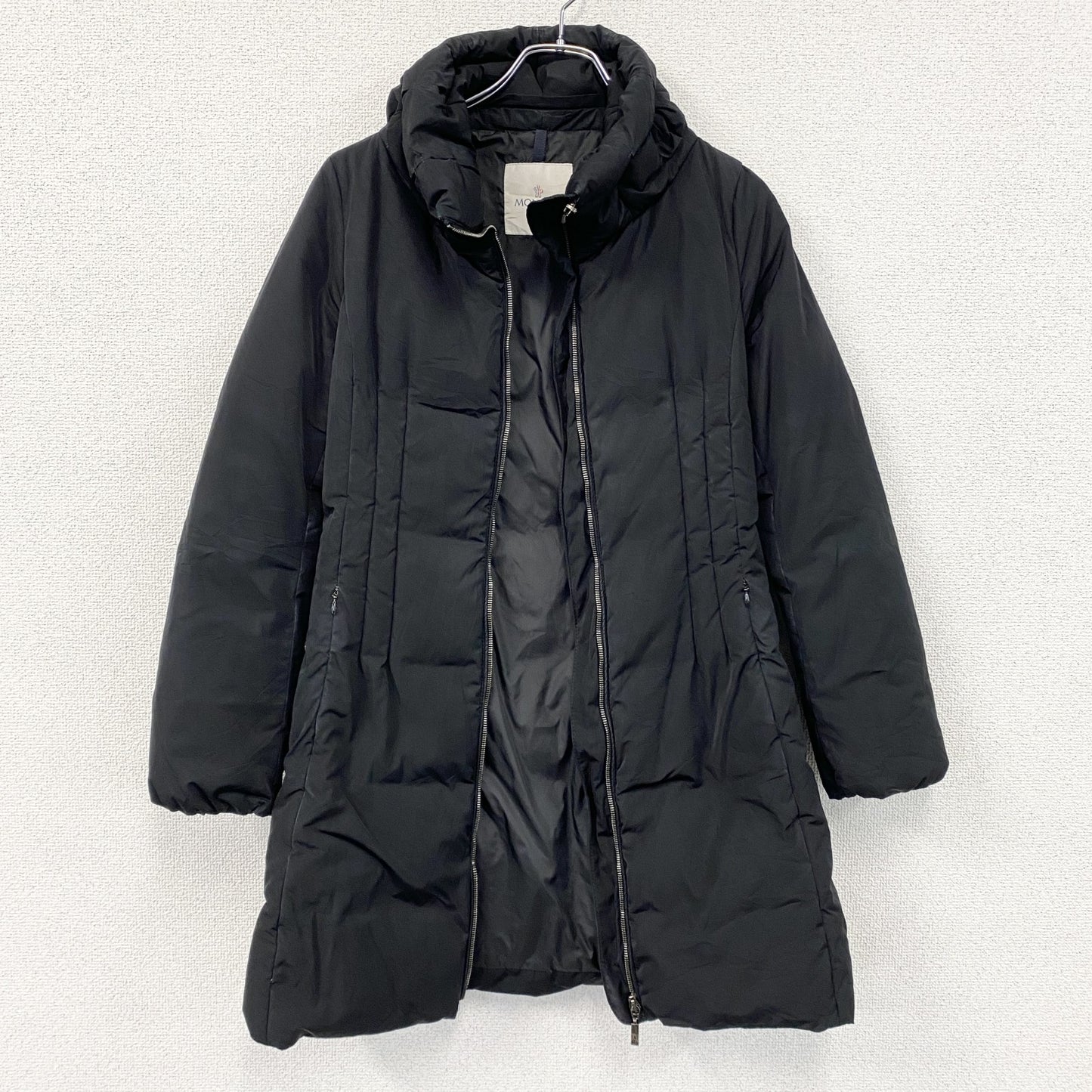 MONCLER　モンクレール　ダウンジャケット　ダウン90%　黒　ブラック　00サイズ
