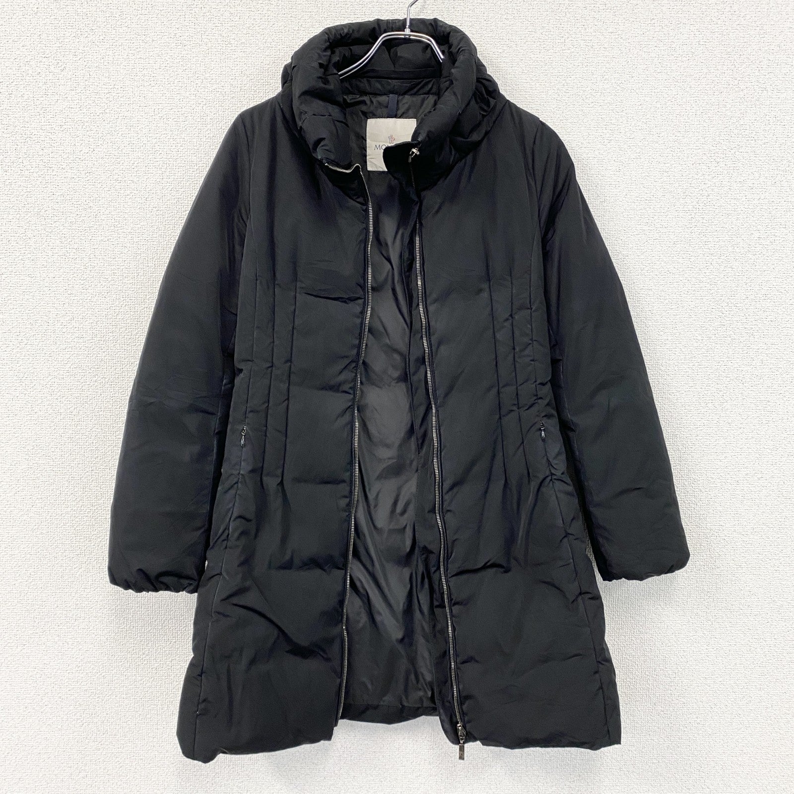 MONCLER　モンクレール　ダウンジャケット　ダウン90%　黒　ブラック　00サイズ