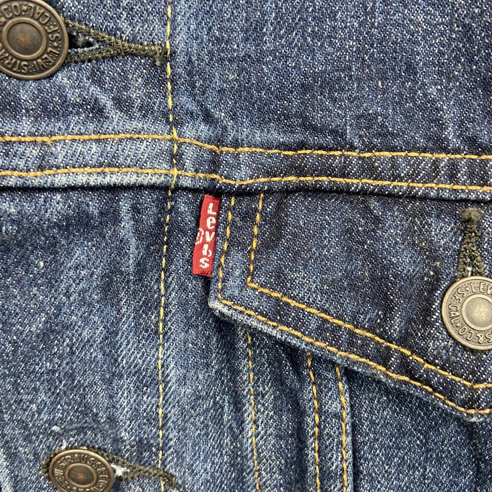 Levi’ｓ　リーバイス　4thタイプ　デニムジャケット/Gジャン　トラッカージャケット　青　ブルー　Sサイズ