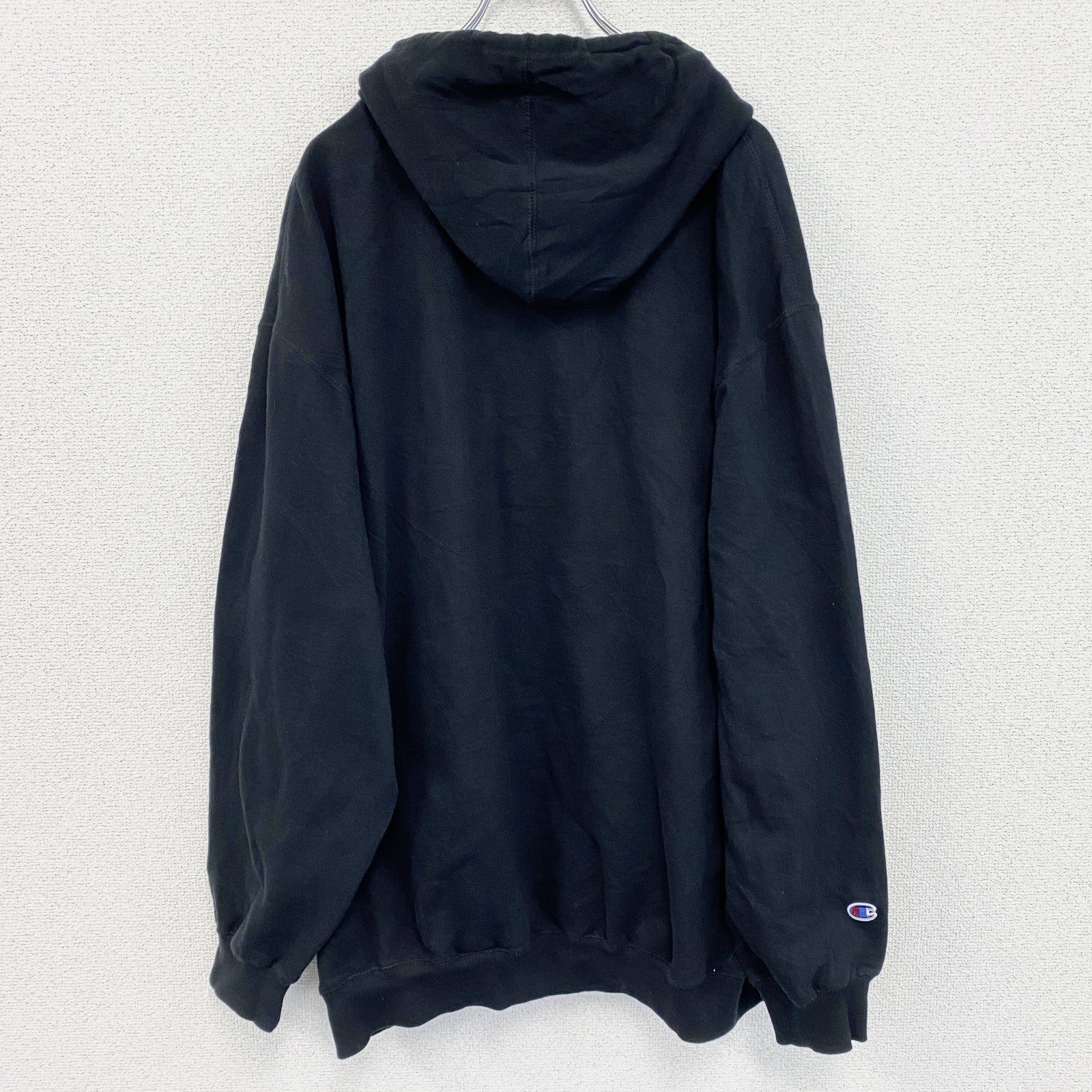 champion　チャンピオン　スウェットパーカー/フーディー　黒　ブラック　2XLサイズ