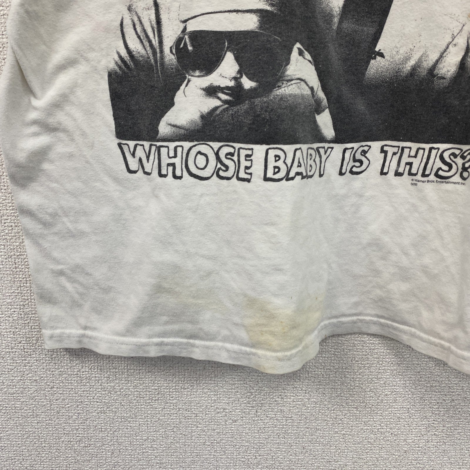 00s　M&O　Hangover　ハングオーバー　半袖プリントTシャツ　ムービーT　白　ホワイト　Lサイズ　