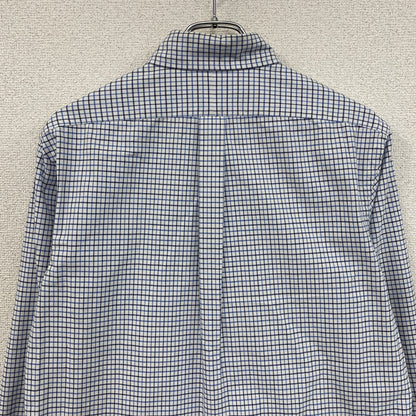 Ralph Lauren　ラルフローレン　長袖シャツ　ボタンダウンシャツ　チェック柄　ブルー　Mサイズ