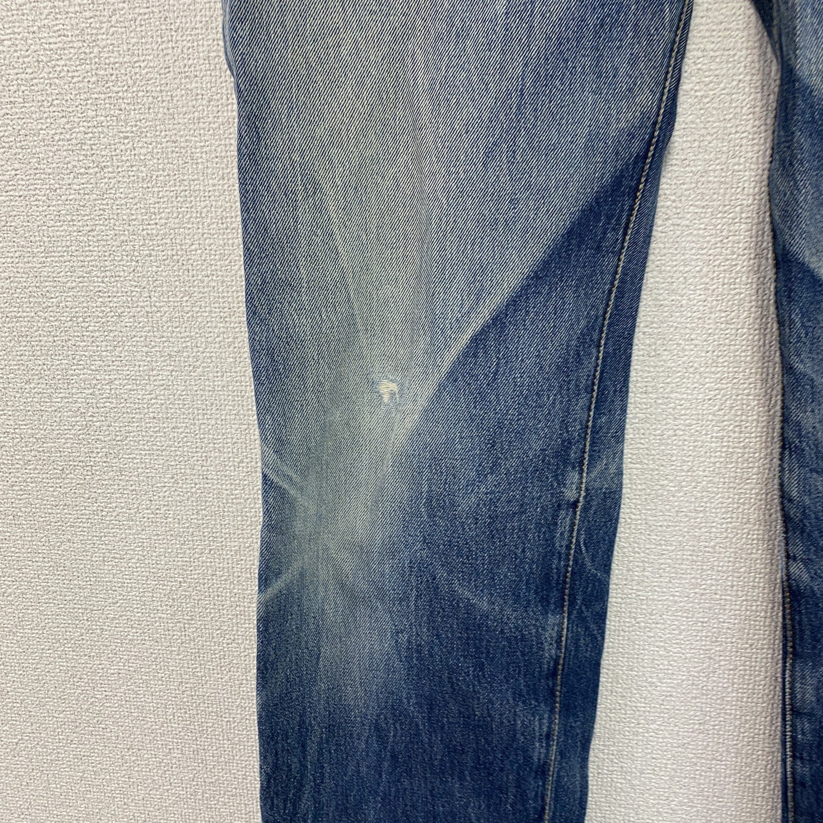 Levi’s　リーバイス　501　デニムパンツ/ジーンズ　ボタンフライ　縦落ち　鬼ヒゲ　フェード　インディゴ　W36サイズ