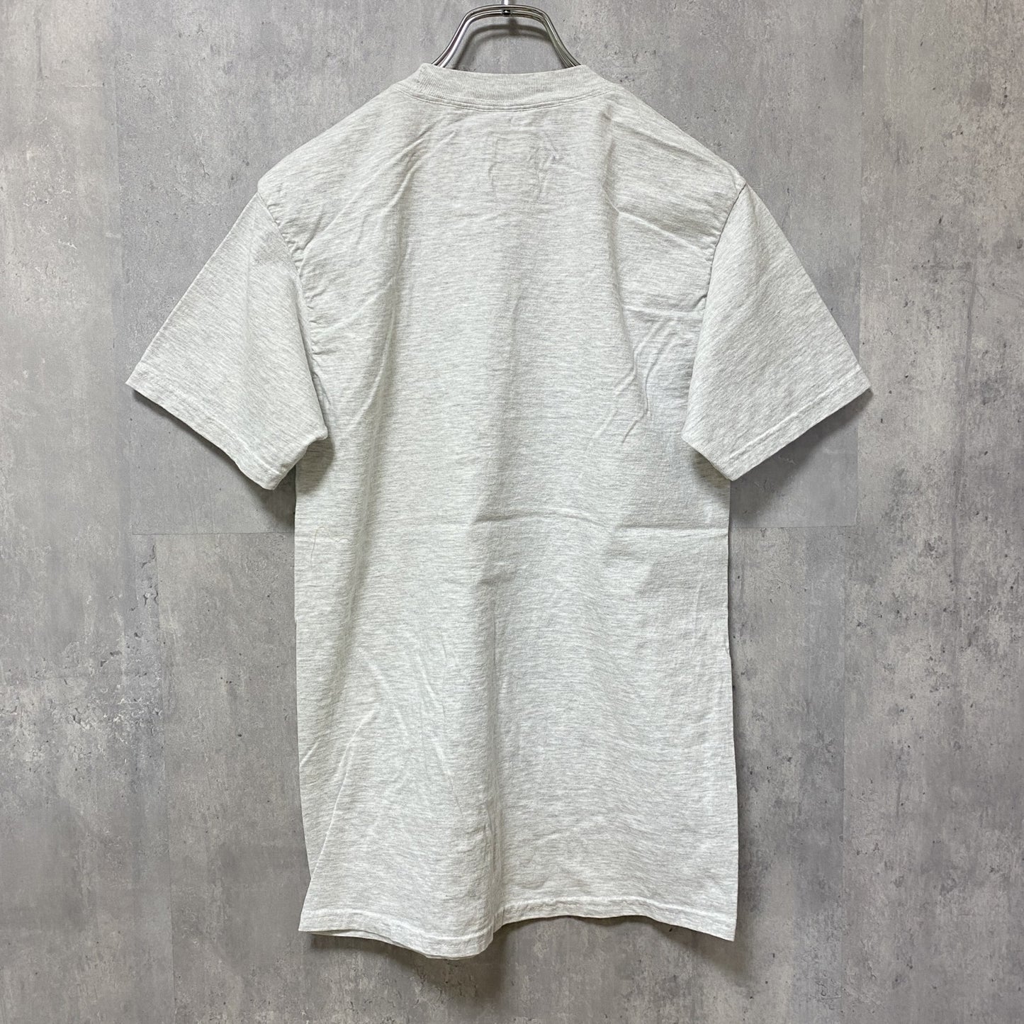古着 used　NFL　Super Bowl　アメフト　半袖プリントTシャツ　白　ホワイト　霜降りカラー　レトロ　クルーネック