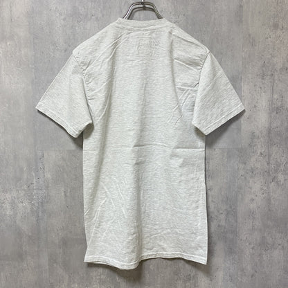 古着 used　NFL　Super Bowl　アメフト　半袖プリントTシャツ　白　ホワイト　霜降りカラー　レトロ　クルーネック