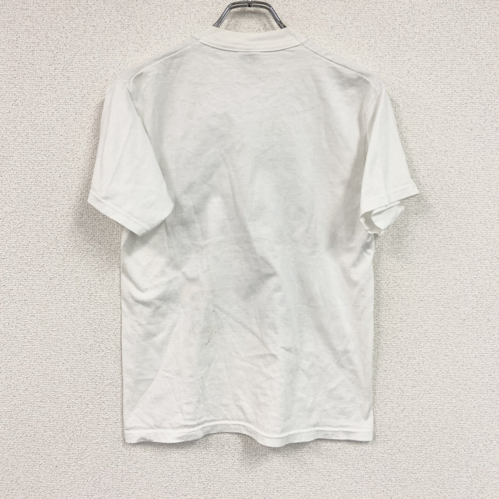 FRUIT OF THE LOOM　フルーツオブザルーム　半袖プリントTシャツ　白　ホワイト　Mサイズ　
